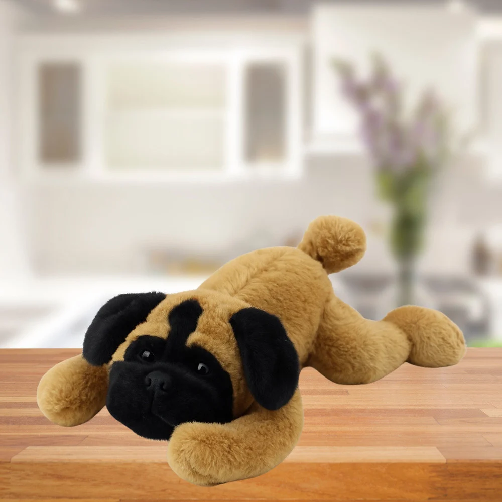 Plišana igračka Mops Ležeći Smeđi 40 cm_2