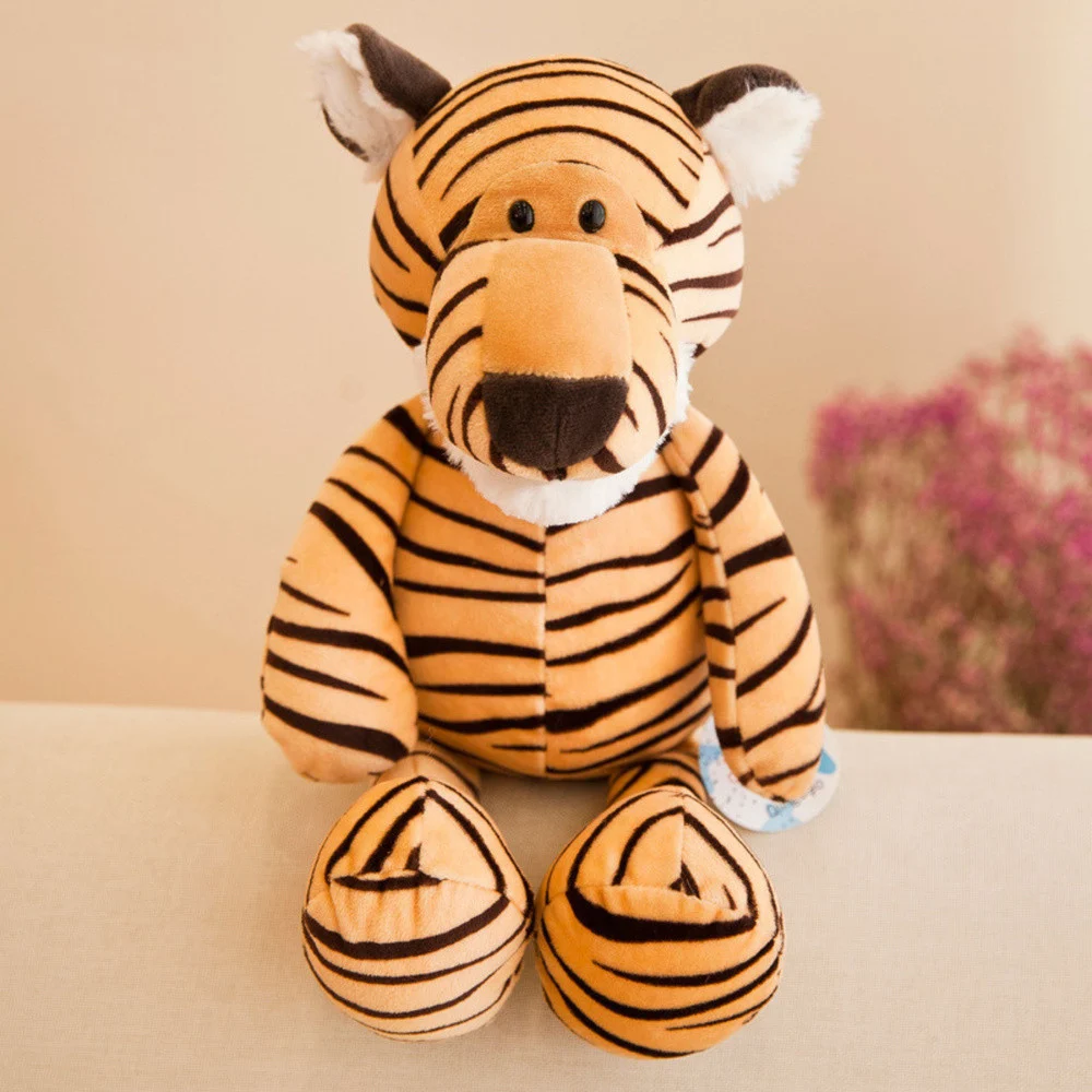 Plišana maskota igračka tigar prugasti 25 cm_2