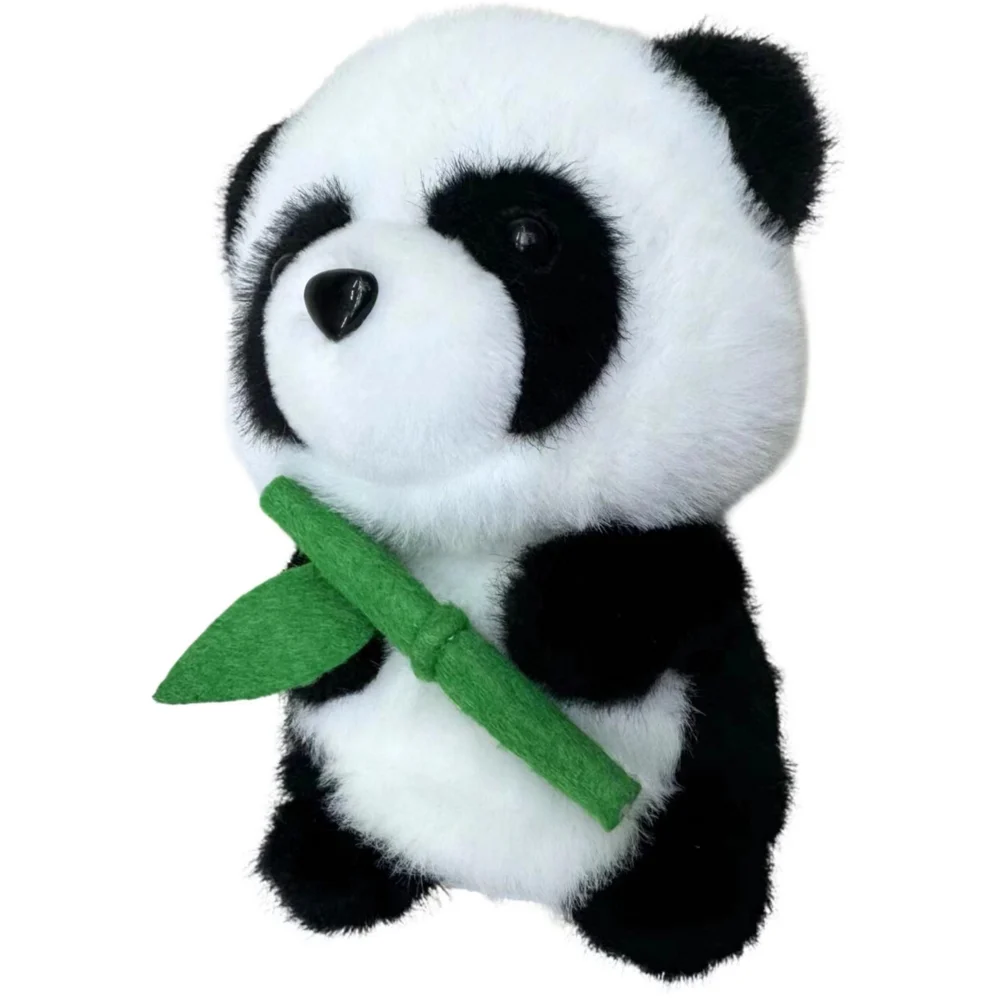 Plišana panda s bambusom 18 cm_2