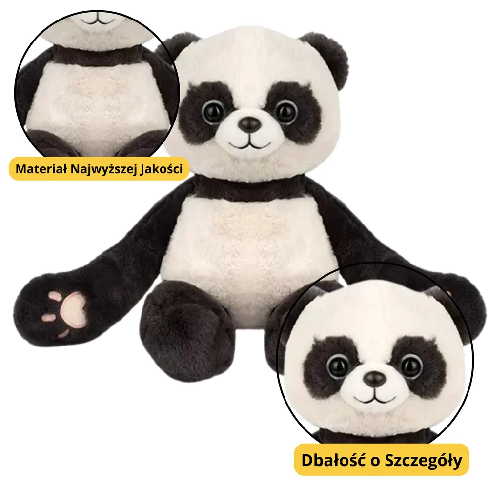 Plišana panda s magnetima 23 cm_2