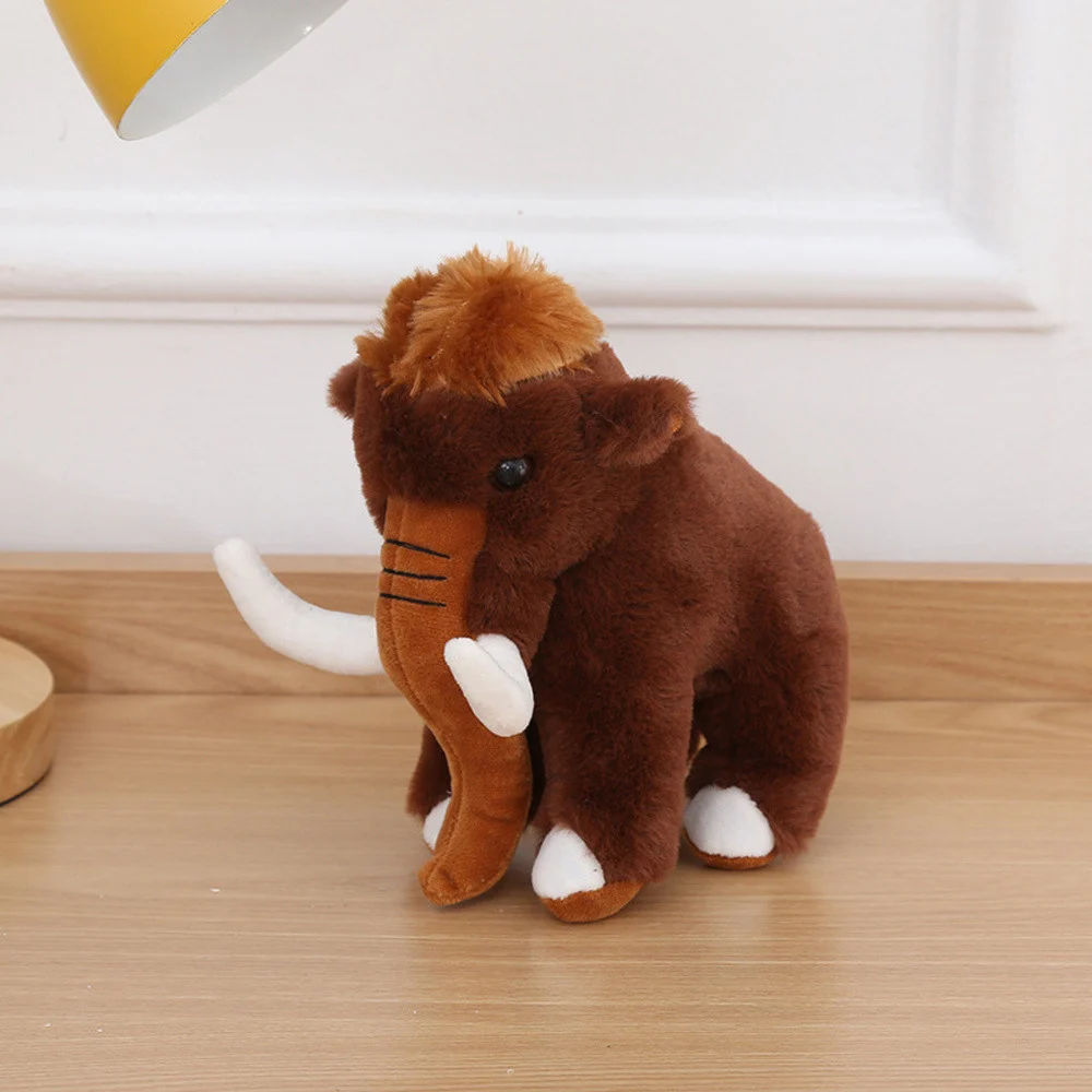 Plišani mamut smeđi 20 cm_3