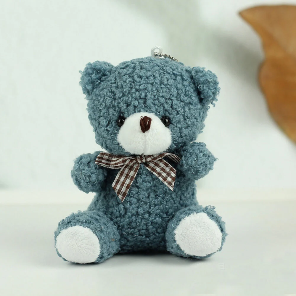 Plišani privjesak medvjedić tamnoplavi 8 cm_3