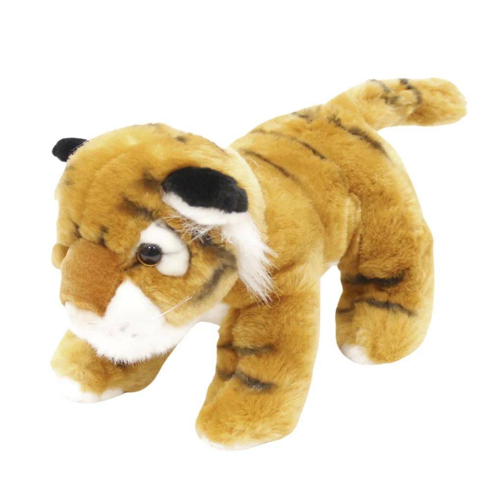 Plišani tigar narančasto-smeđi 25 cm_2