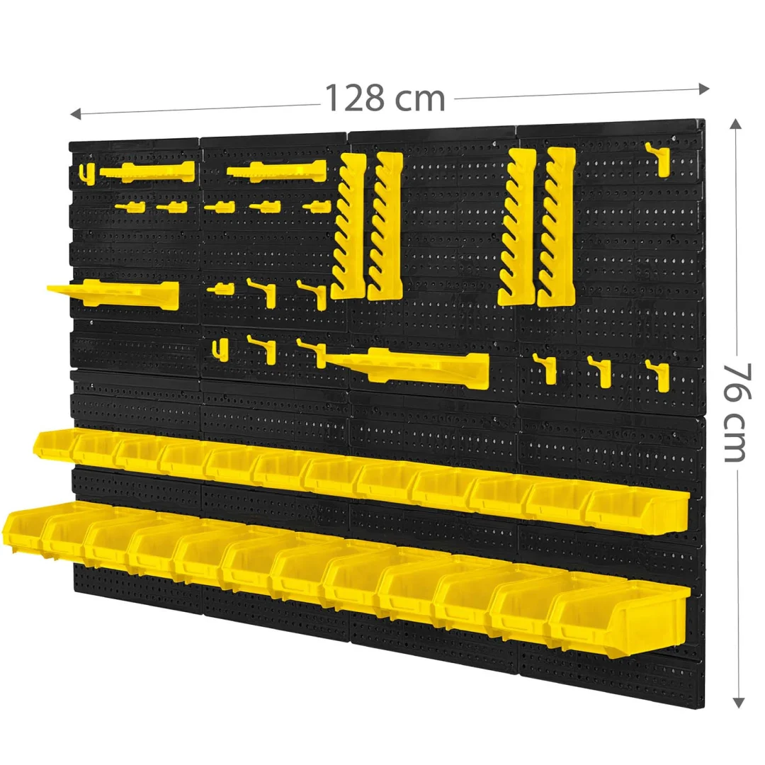 Ploča za alat za radionicu 128 x 76 cm Humberg HM-580, smeđa, var. 558001_4
