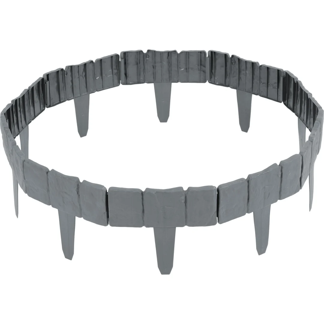 Plonos vrtni rub 250 cm PL-962 siva_3