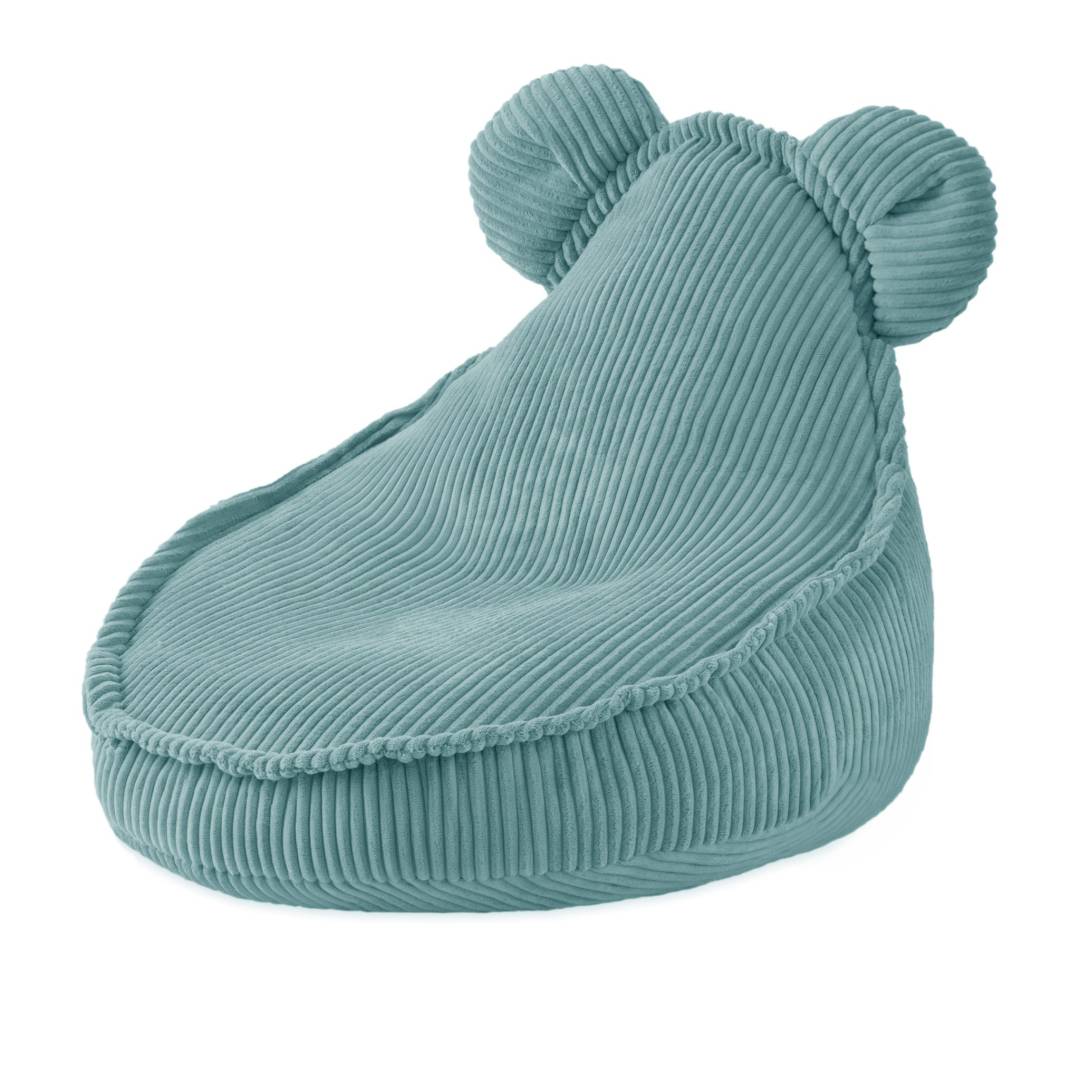 Plush Nest Fotelja Huggy Bear, 68x45, plava, vrhunski kord_1