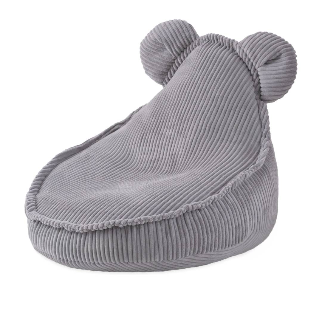 Plush Nest Fotelja Huggy Bear, 68x45, siva, kord_1
