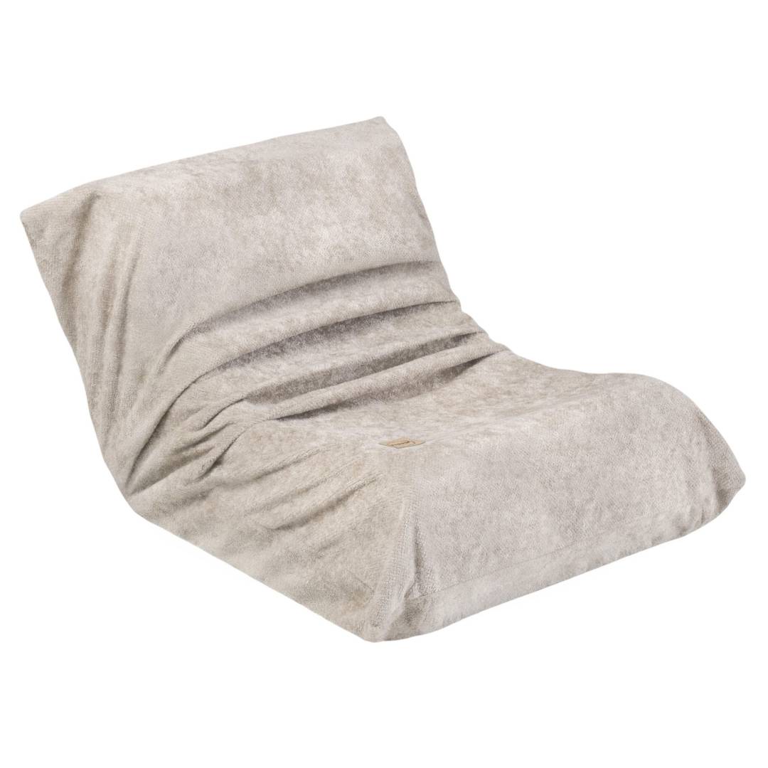 Plush Nest MOONI Mini ergonomska dječja ležaljka, bež, vrhunski šenil_14