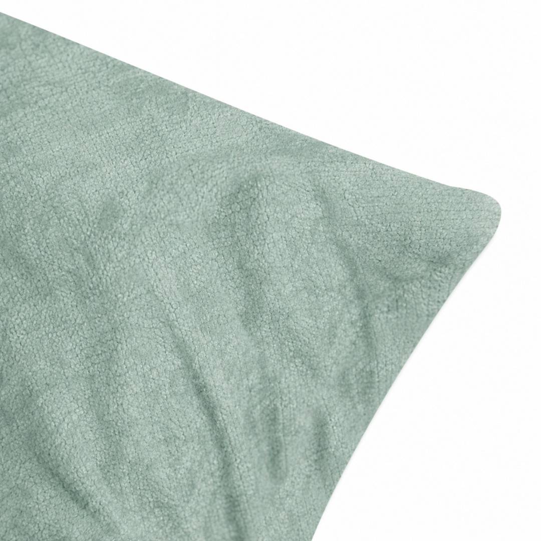 Plush Nest MOONI Mini ergonomska dječja ležaljka, zelena, vrhunski šenil_8