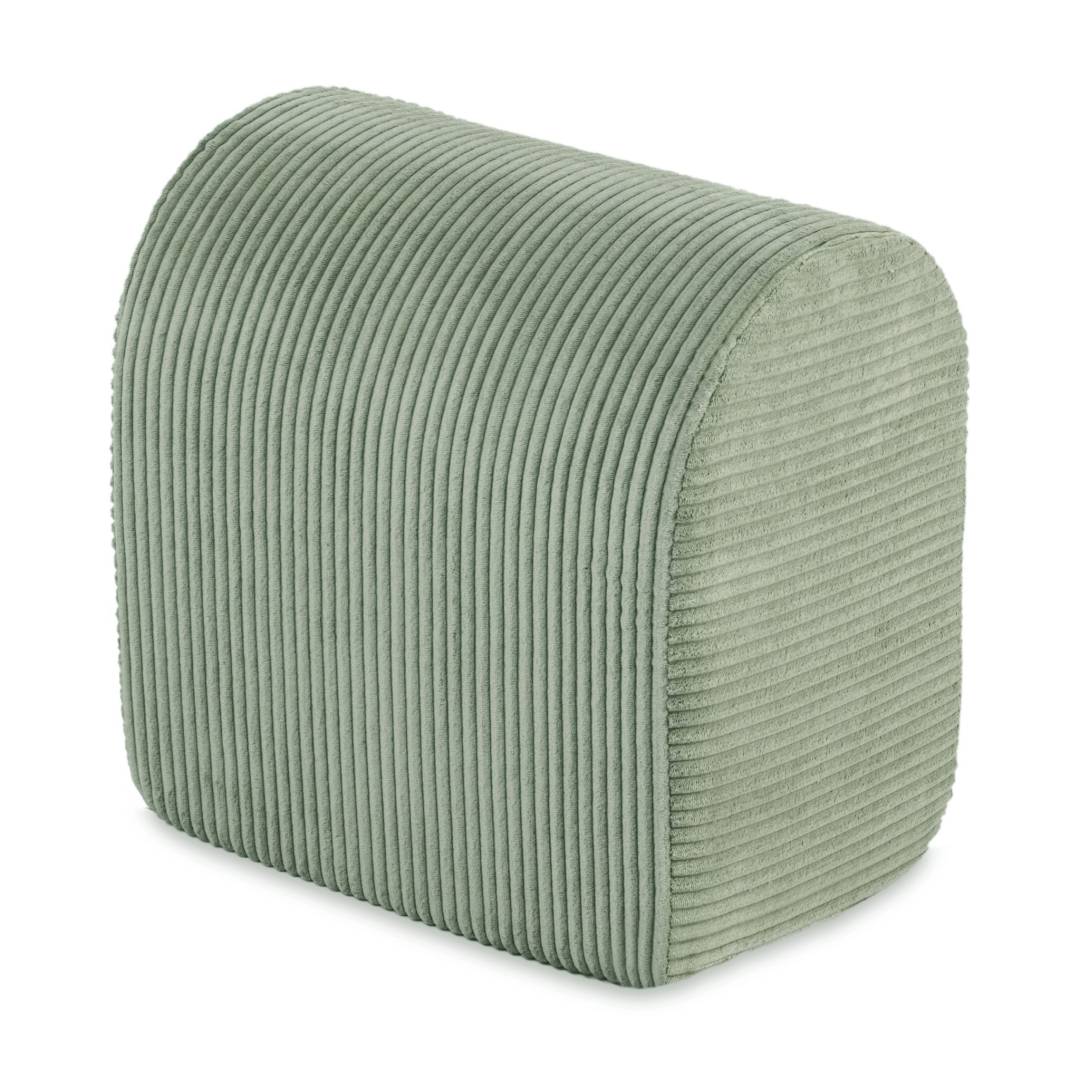 Plush Nest Mini igralište (+bazen i 100 loptica), zeleno, vrhunski kord (biserna i srebrna)_5