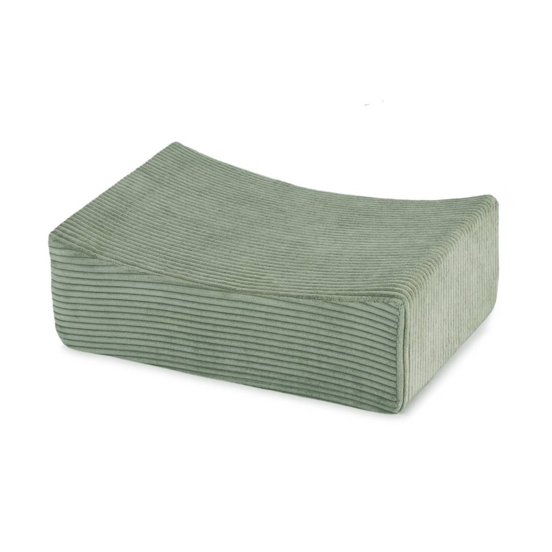 Plush Nest Mini igralište (+bazen i 100 loptica), zeleno, vrhunski kord (biserna i srebrna)_7