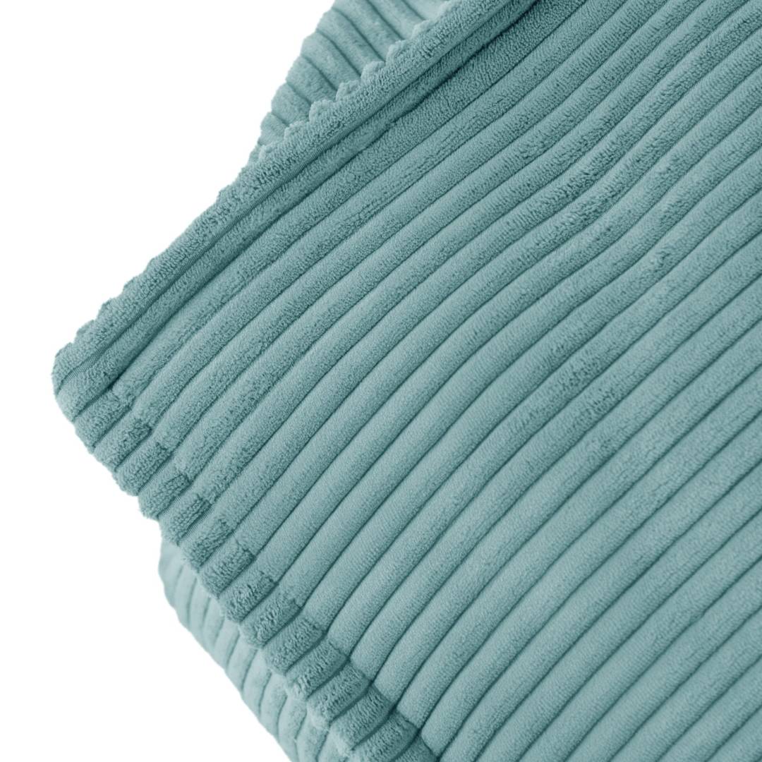 Plush Nest Puffy Square fotelja, 77x67x50, plava, vrhunski kord_5