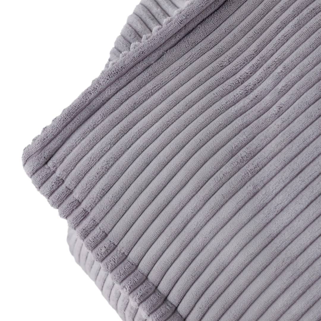 Plush Nest Puffy Square fotelja, 77x67x50, siva, korduroj_6
