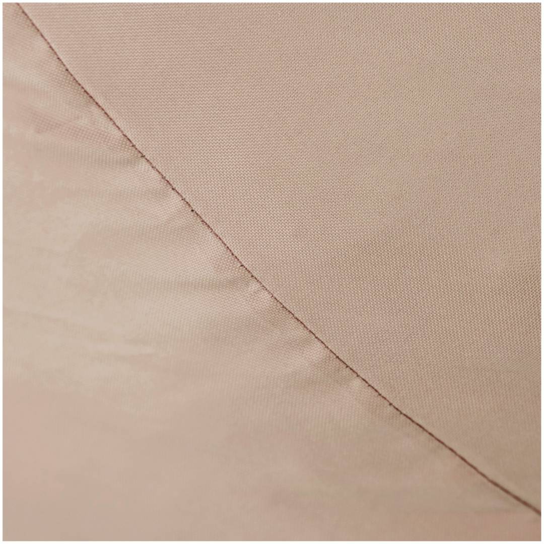 Plush Nest Sako vrećasta stolica, bež, vanjska, vodootporna, veličina S_4