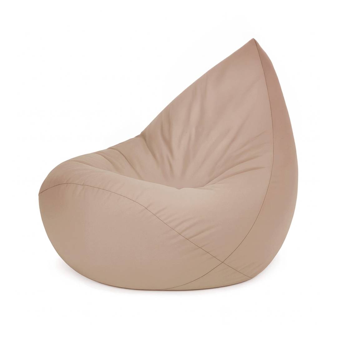 Plush Nest Sako vrećasta stolica, bež, vanjska, vodootporna, veličina S_6