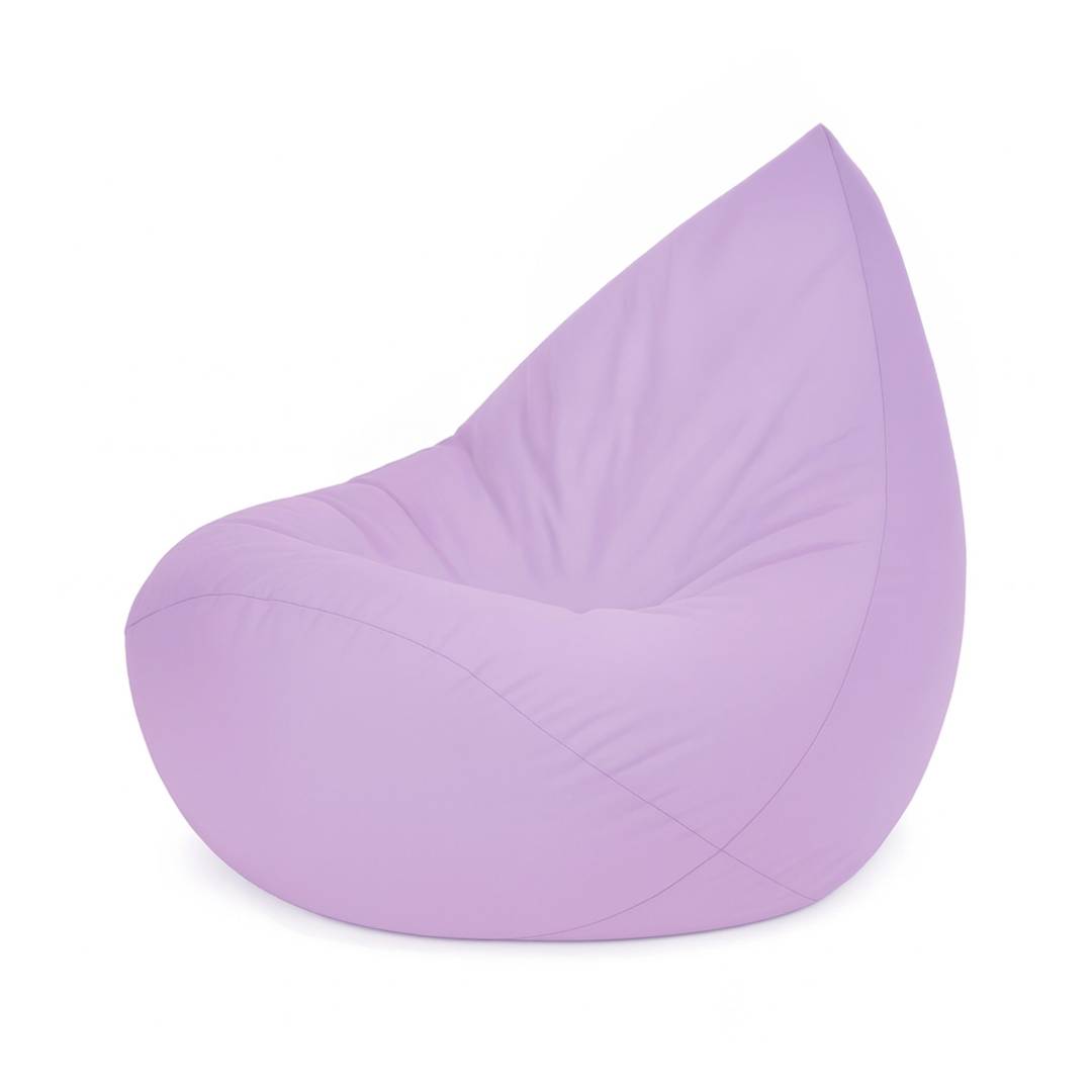 Plush Nest Sako vrećasta stolica, ljubičasta, vanjska, vodootporna, veličina S_6