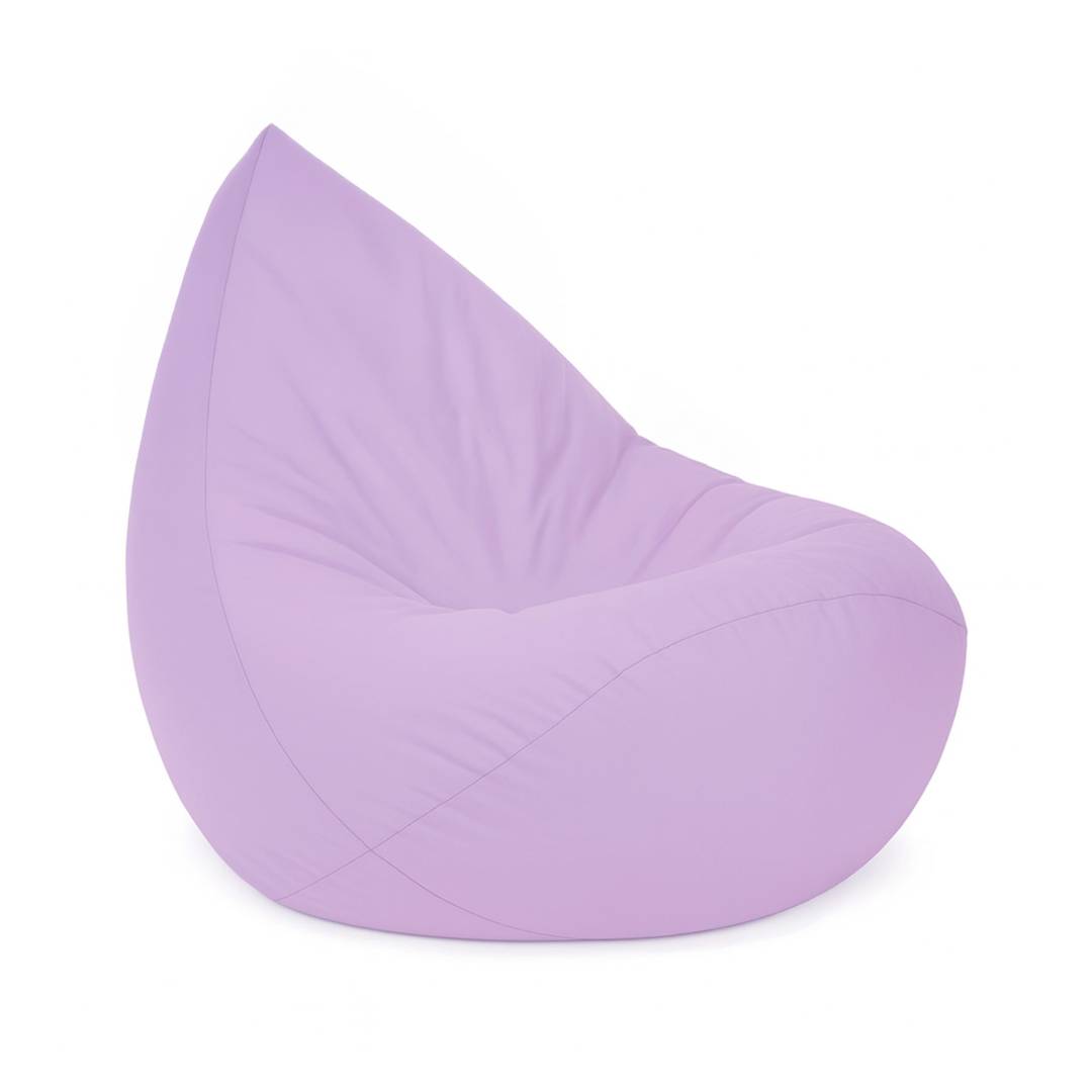 Plush Nest Sako vrećasta stolica, ljubičasta, vanjska, vodootporna, veličina S_7