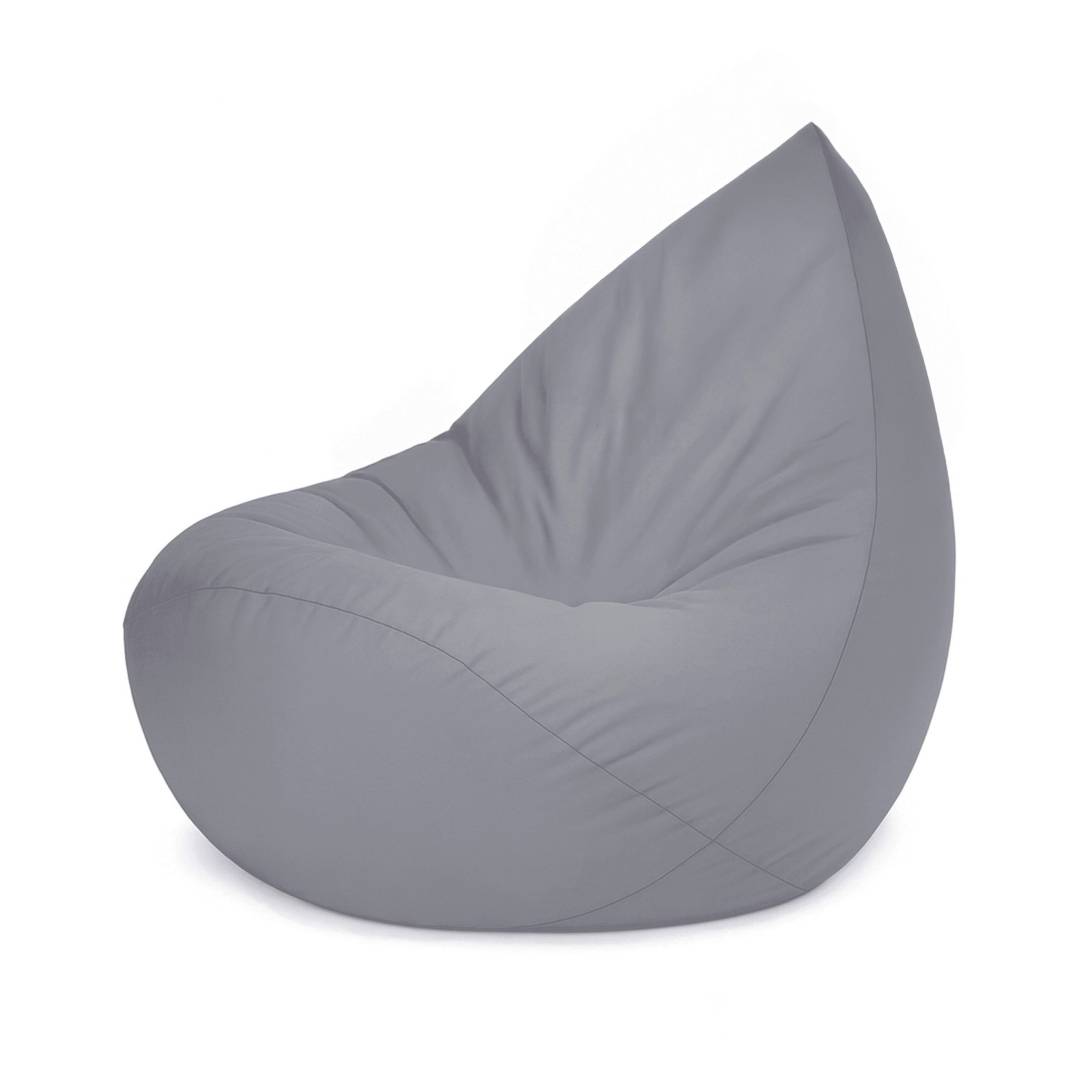Plush Nest Sako vrećasta stolica, siva, vanjska, vodootporna, veličina S_6