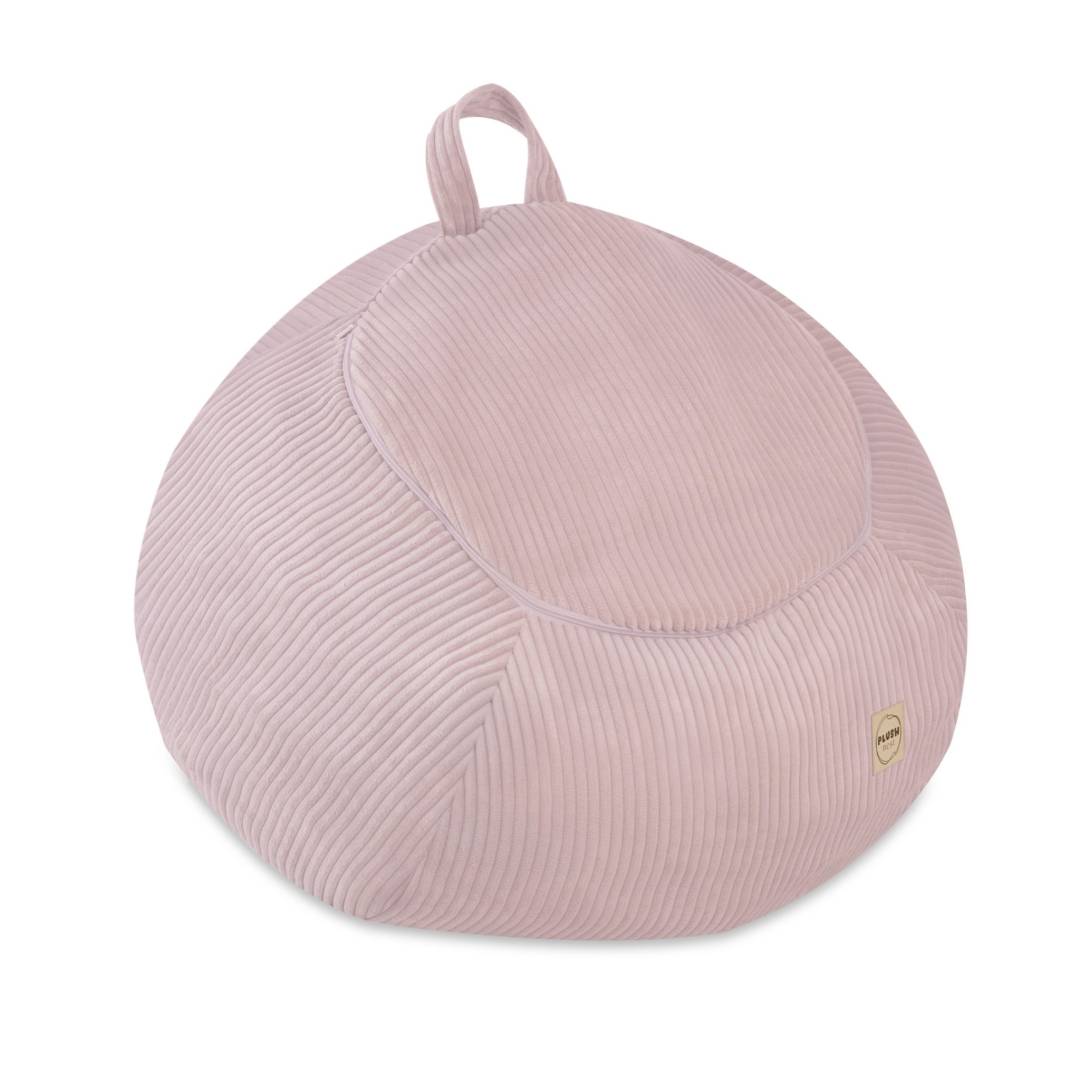 Plush Nest igračka i torba za navlaku za plišanu igračku, dječji puf, svijetlo ružičasta, vrhunski kord_8