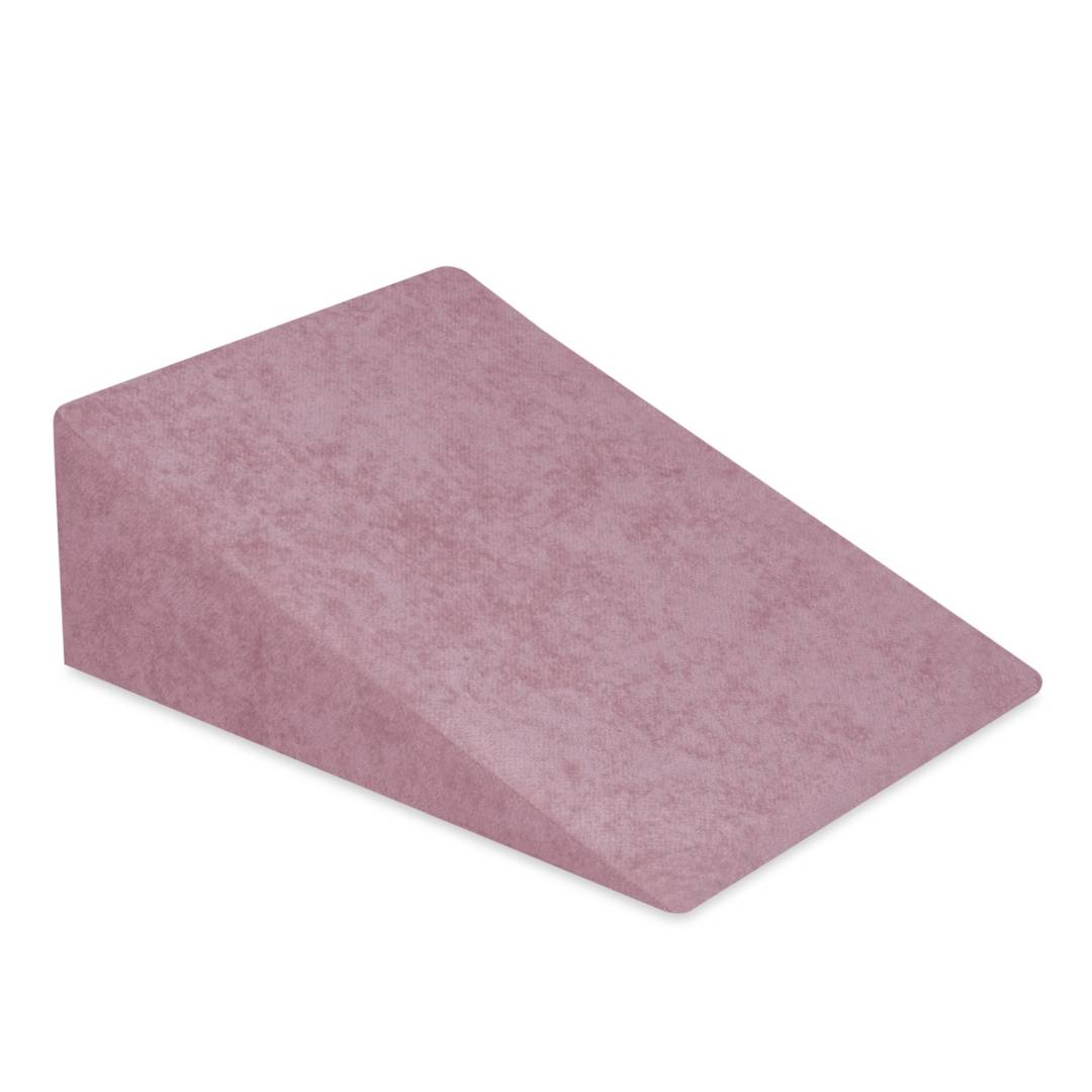 Plush Nest pjenasti trokut za djecu za suhi bazen, ružičasta, vrhunski šenil_4