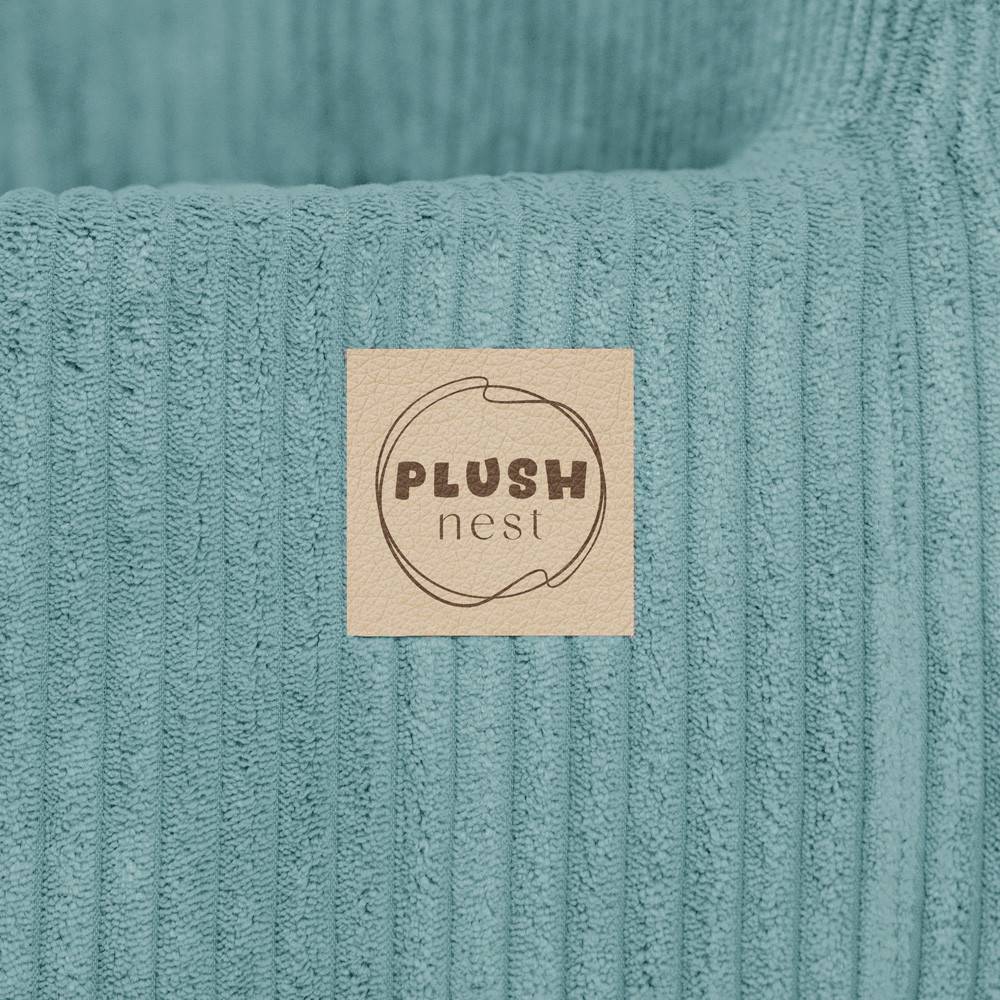 Plush Nest sjedalo, vrhunski plavi korduroj_10