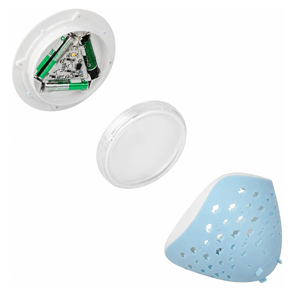 Plutajuća LED lampa za vodu IP68, motiv ribe, 6 načina_6