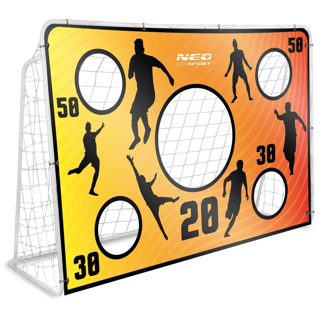 Podloga za preciznost golova Neo-Sport, 180 × 120 cm, crvena_3