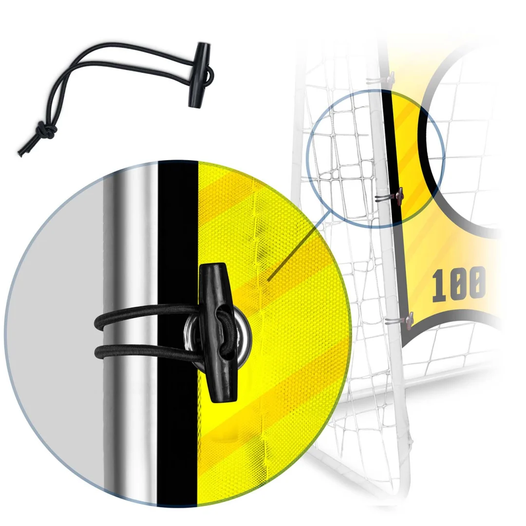 Podloga za preciznost golova Neo-Sport, 215 × 150 cm, crvena, var. 1478_4