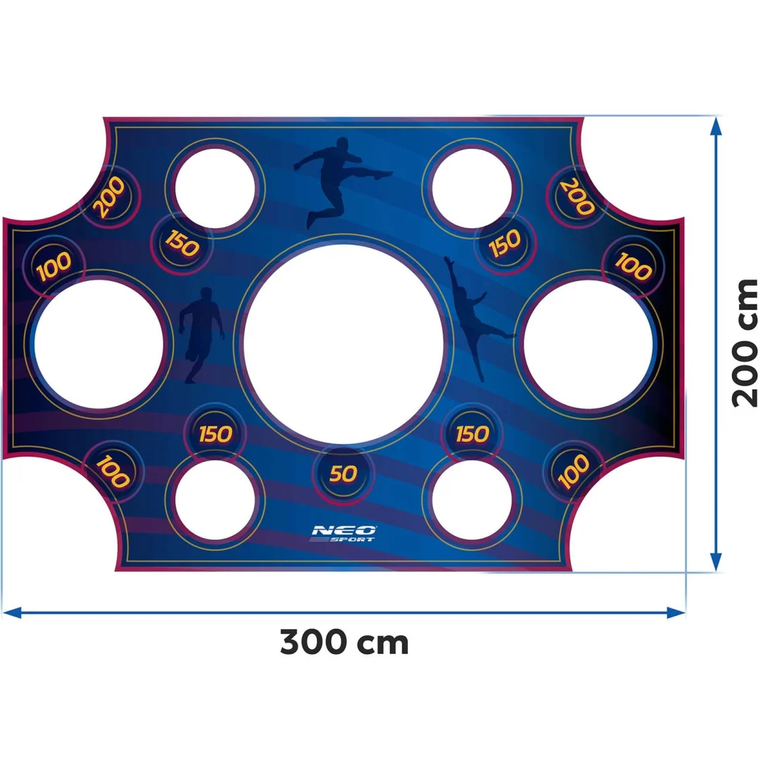 Podloga za preciznost golova Neo-Sport, 300 × 200 cm_4