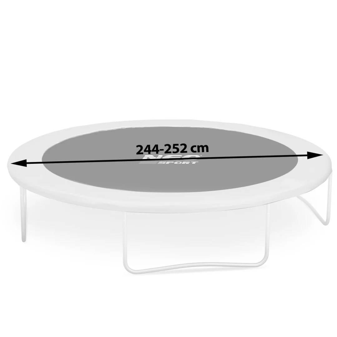 Podloga za trampolin 252 cm, 42 opruga, 8 ft, Neo-Sport, crna_3