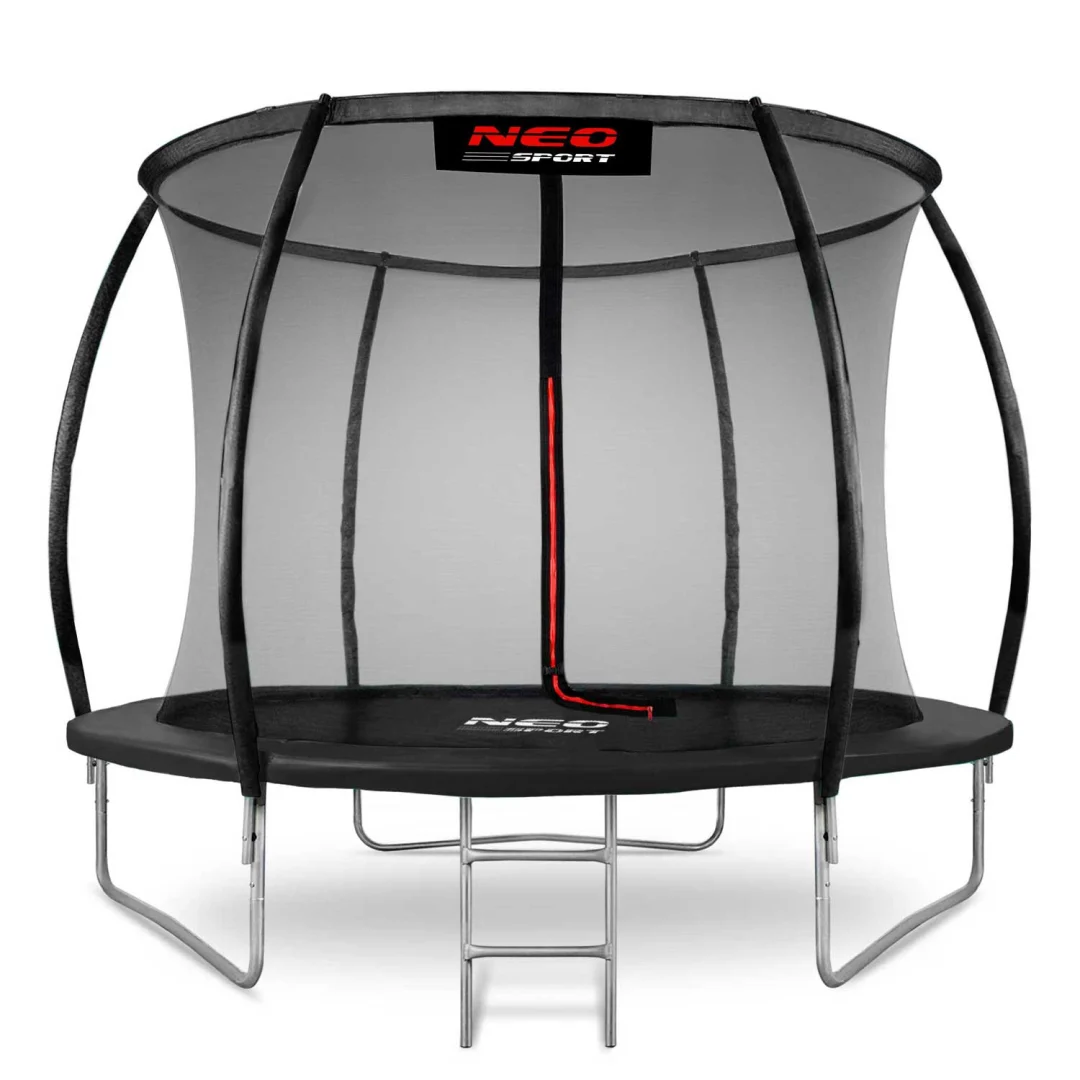 Podloga za trampolin 252 cm, 42 opruga, 8 ft, Neo-Sport, crna_9