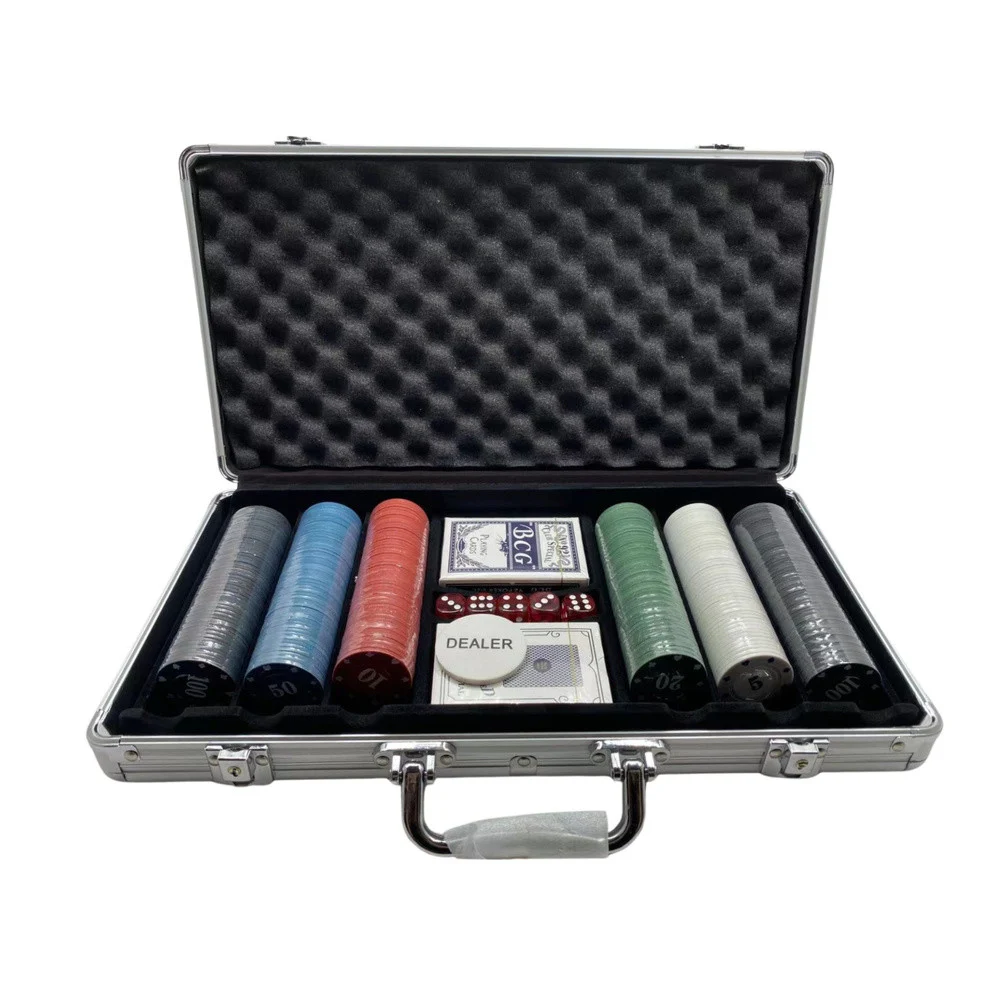 Poker set, aluminijska kutija, 500 žetona_3