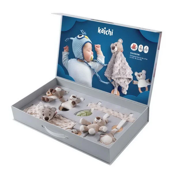 Poklon set za bebe 4u1 plišaneci 0+_2