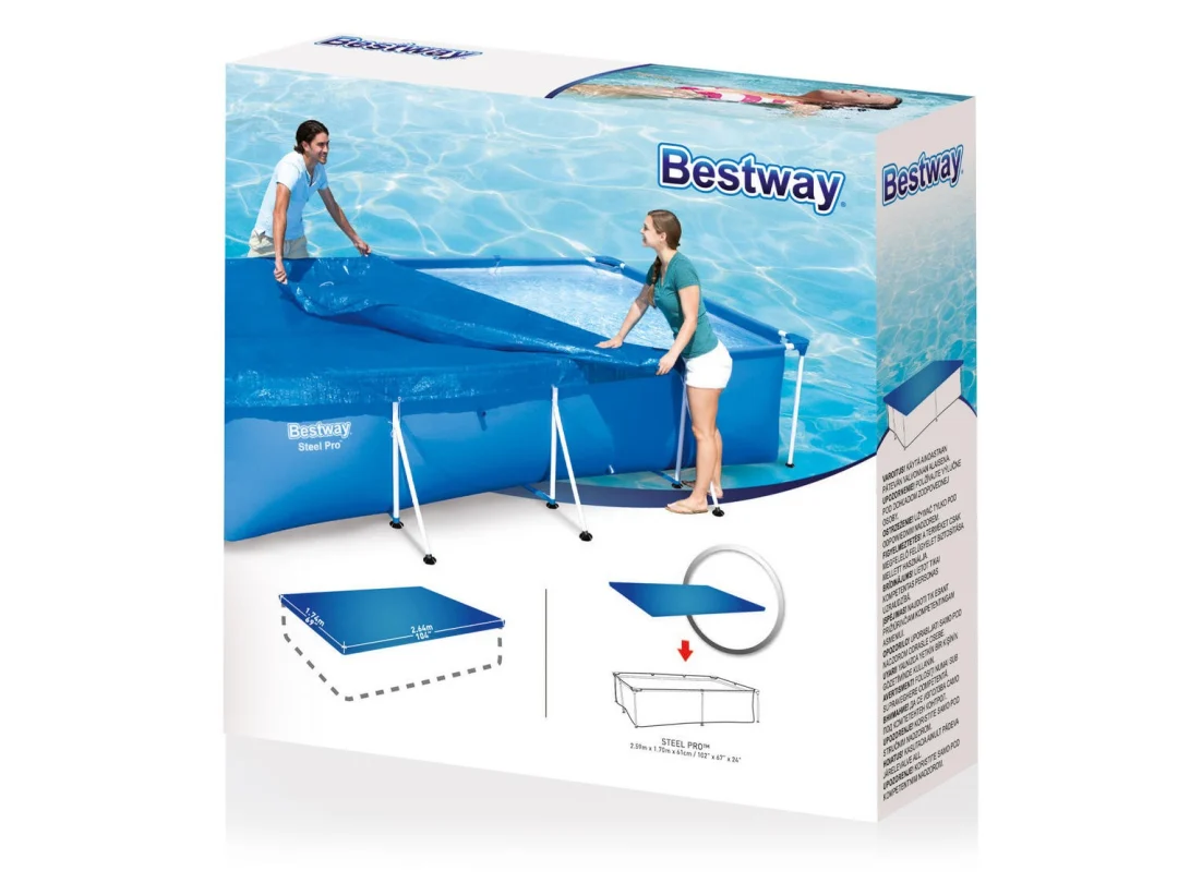 Poklopac za bazen s okvirom 259 x 170 cm Bestway 58105_4