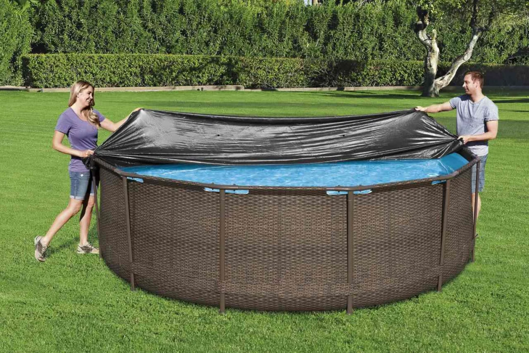 Poklopac za bazen s okvirom i panelima od 370 cm, BESTWAY 360-366 cm/12 ft_4