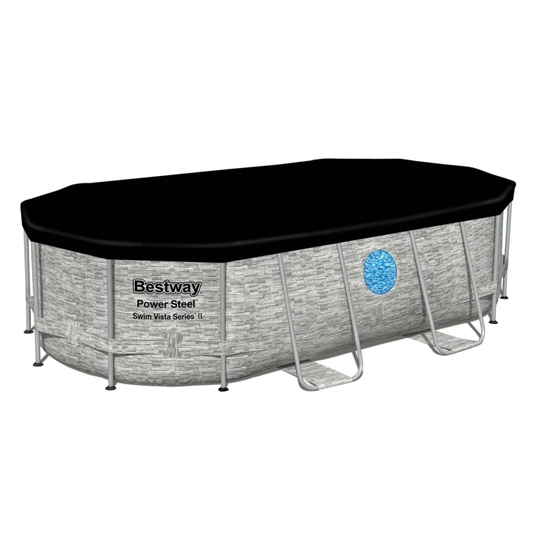 Poklopac za ovalni bazen 427 x 250 x 100 cm Bestway 58425_4