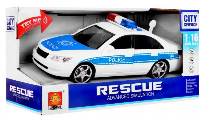 Policijski auto 1:16 sa svjetlima i sirenom_5