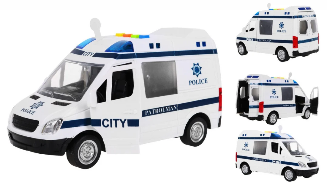 Policijski auto 1:16 sa svjetlima i zvukovima_2