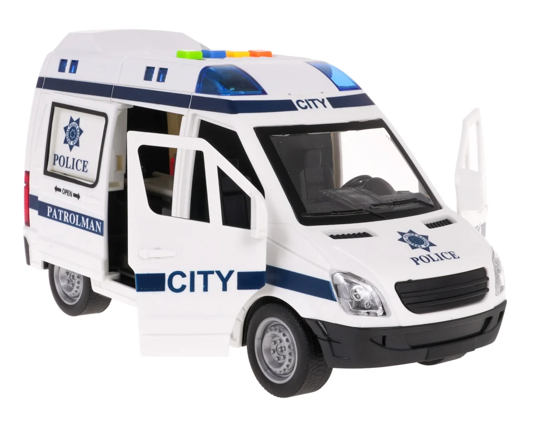 Policijski automobil 1:16 sa zvukom i svjetlom 3+_3