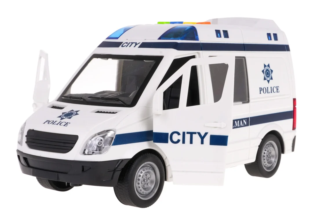 Policijski automobil 1:16 sa zvukom i svjetlom 3+_4