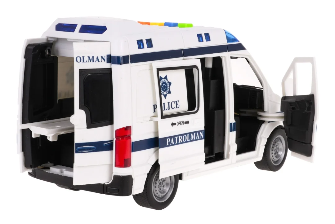 Policijski automobil 1:16 sa zvukom i svjetlom 3+_6