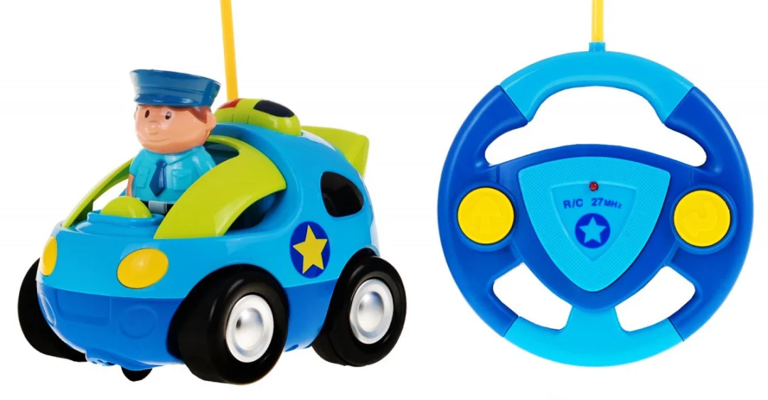 Policijski automobil na daljinsko 3+ volan i figura_7
