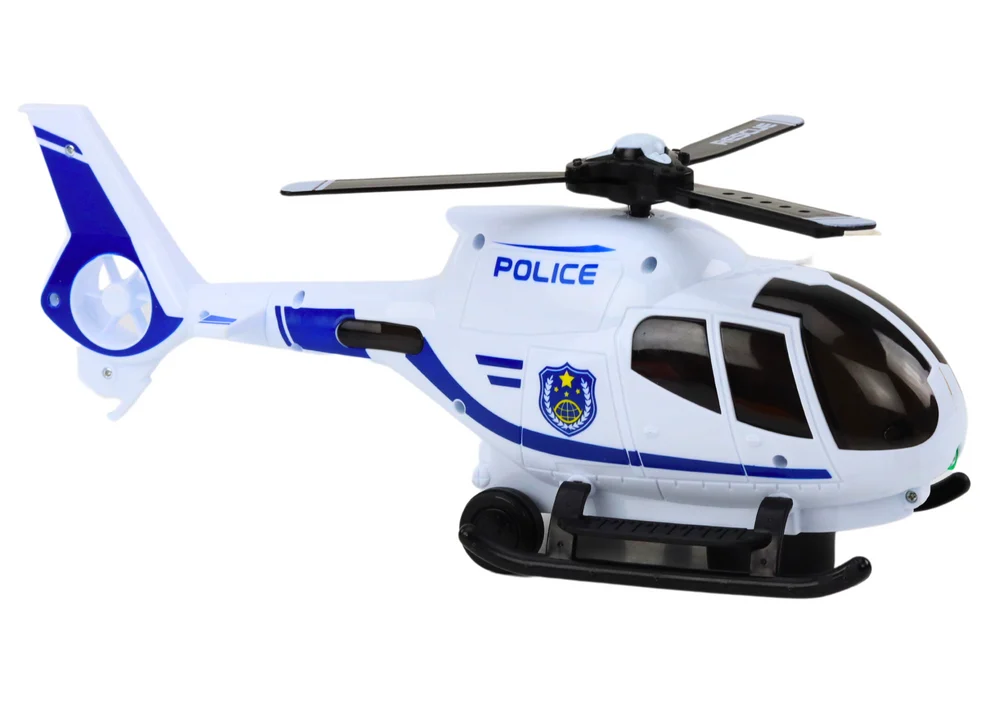 Policijski helikopter sa svjetlima i zvukovima, samostalna vožnja_3