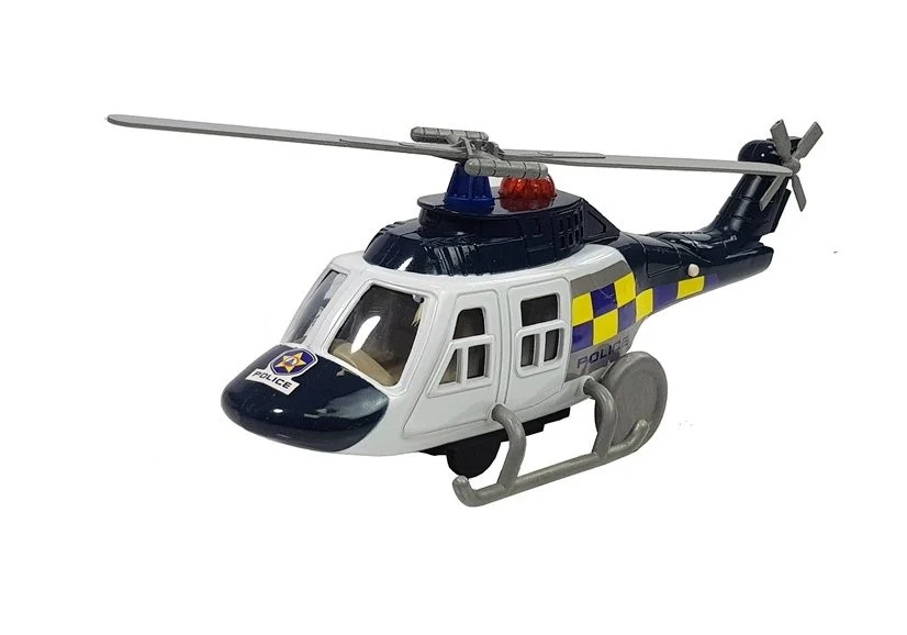 Policijski set s helikopterom, autom i motorom_2