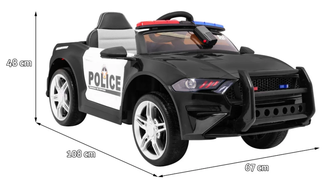 Policijsko auto GT Sport na akumulator_2