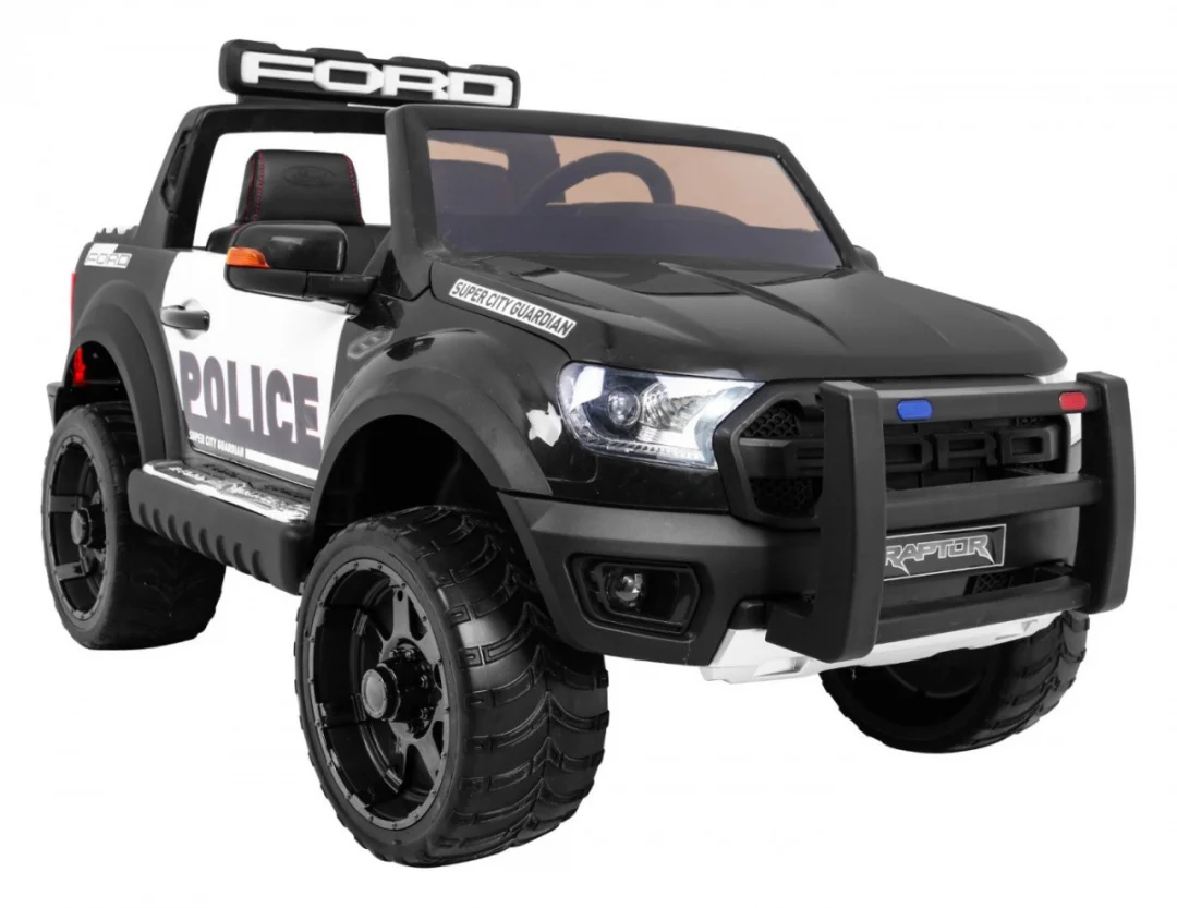 Policijsko vozilo Ford Ranger Raptor, crna_11