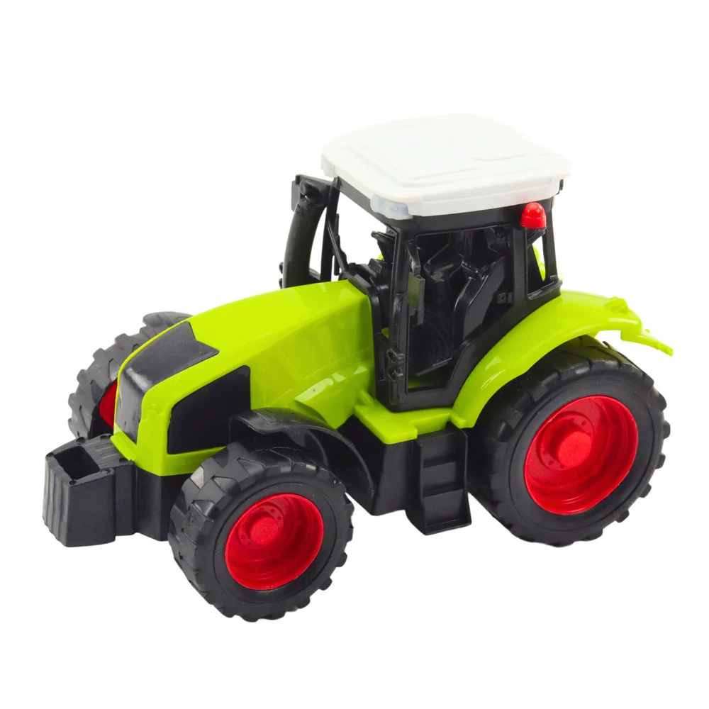 Poljoprivredni set traktor s balirkom sijena, zeleni, 37 × 11 × 9 cm_2