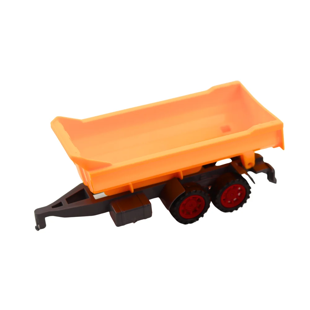 Poljoprivredni set traktor s kiper prikolicom i vagonom za hranu, 53,5 × 11 × 9 cm_4