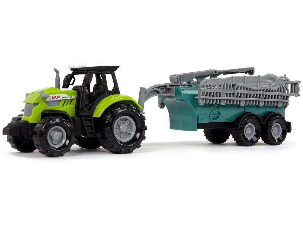 Poljoprivredni traktor Farm Sound s prskalicom, zeleni_2