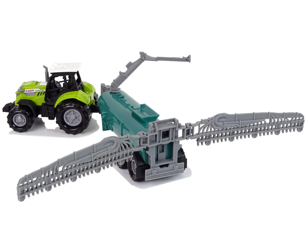 Poljoprivredni traktor Farm Sound s prskalicom, zeleni_3